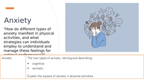 Psychology complete unit 9 IGCSE PE Physical Education