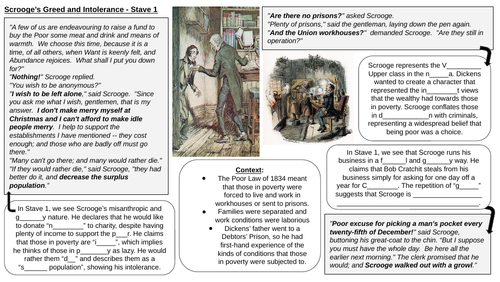 Stave 1 - Scrooge's Greed, Intolerance and Bob Cratchit (A Christmas Carol)