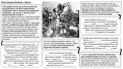 Stave 3 - Fred's family Christmas (A Christmas Carol)