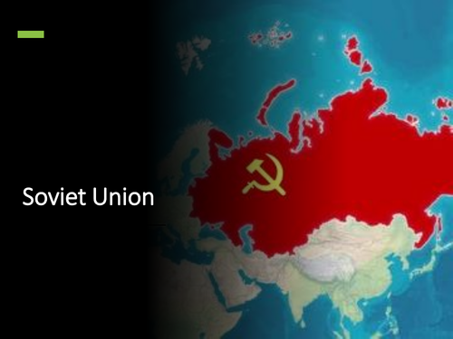 Introduction to the Soviet Union | Teaching Resources