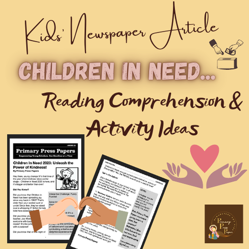 Children In Need 2023: Unleash the Power of Kindness! Kids Reading & Activity Ideas