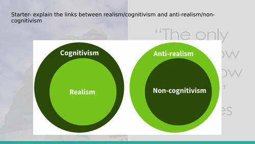 Meta Ethics - Moral Realism