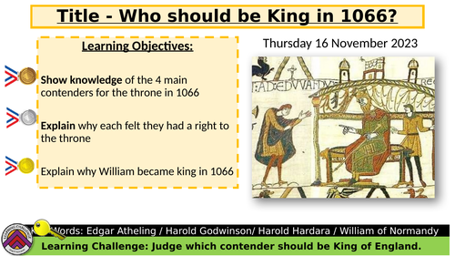Who should be King of England 1066