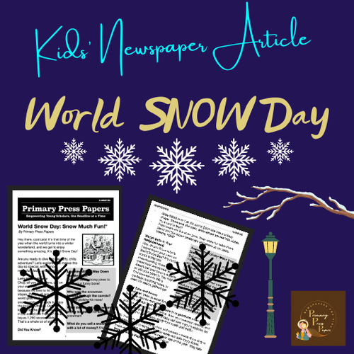 World Snow Day: "Snow Much Fun!" - Your Kids' Winter Reading Adventure: