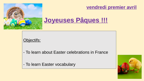 Easter in France - Joyeuses Pâques