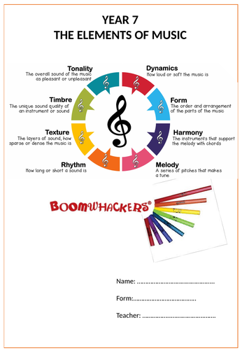 Year 7 Boomwhackers