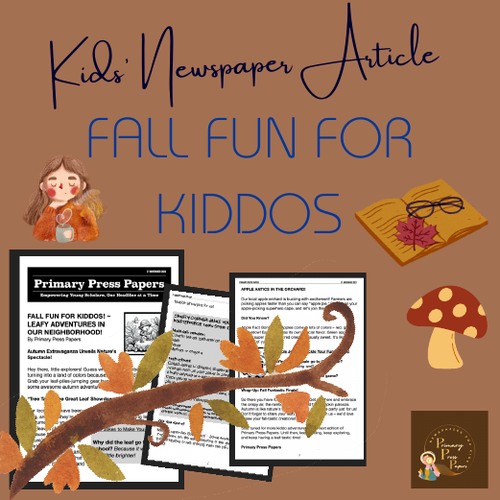 Kid’s FALL FUN: LEAFY ADVENTURES IN OUR NEIGHBORHOOD! Reading with Activity