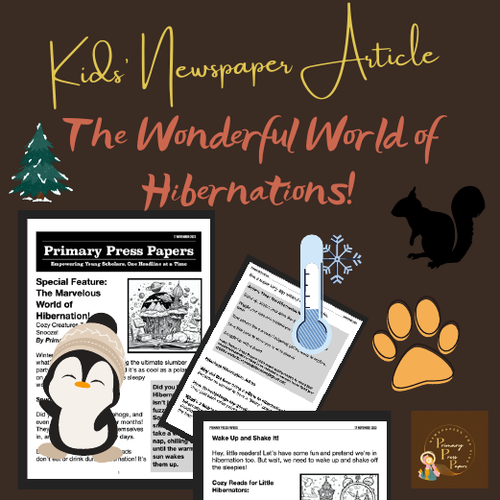 The Marvelous World of Hibernation! ~ Kids Reading Adventure & Activity