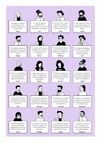 Global issues around the World with the present subjunctive (GCSE Spanish)