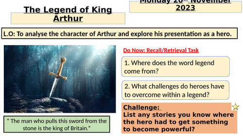 The Legend of King Arthur