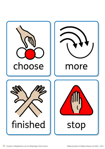 Communication Board for display