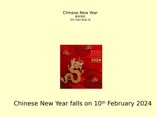 Chinese new year power-point 2024