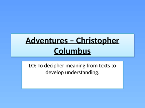 Columbus English