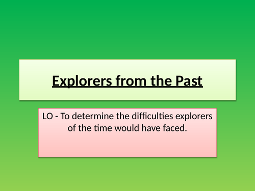 Explorers English