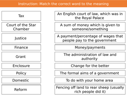 Cardinal Wolsey Domestic Reform - Henry VIII and Ministers Edexcel