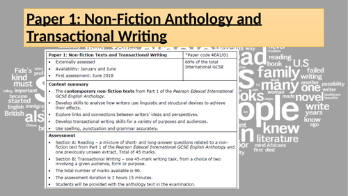 Non-fiction Texts GCSE