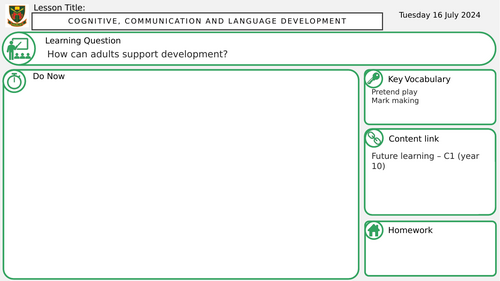 Patterns of Child Development