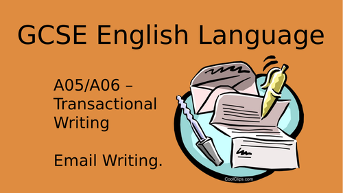 A05/A06 - Email Writing Lesson
