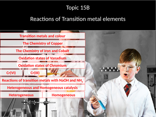 A2 Topic 15B Transition Metals