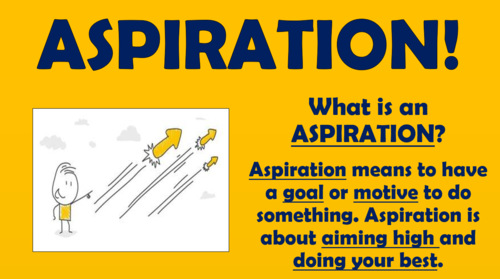 Aspiration Assembly! (Primary)