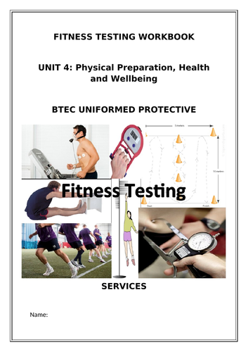 Fitness Workbooks for Public Services