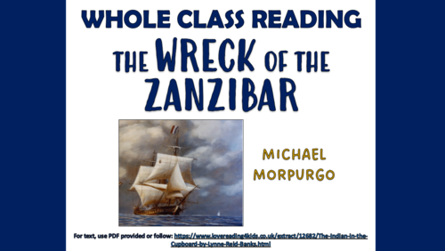 The Wreck of the Zanzibar - Whole Class Reading Session!