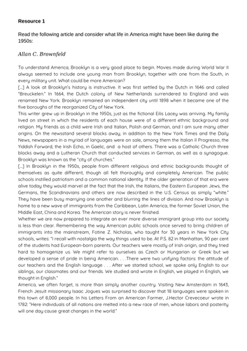 CAIE IGCSE English Literature - Crumbs from the Table of Joy - Prologue