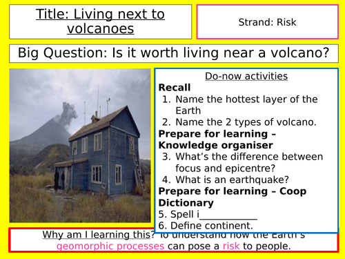 Why do people live next to volcanoes?