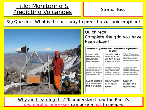 How to predict and monitor a volcanic eruption
