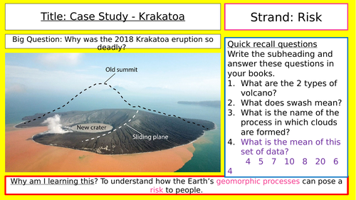 What happened at the 2018 Krakatoa eruption