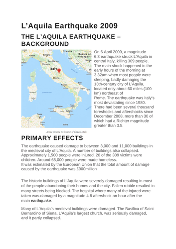 How can we predict earthquakes