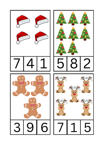 Christmas Counting Recognition