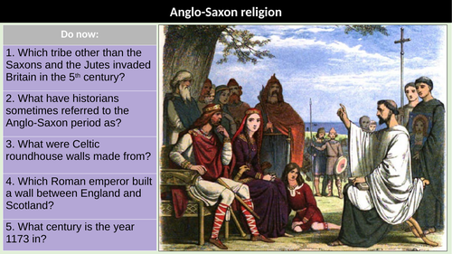 Anglo Saxon religion