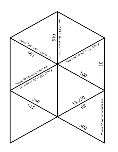 Round to the nearest 10 Tarsia