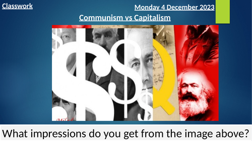 Communism vs Capitalism | Teaching Resources