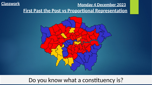 First Past the Post vs Proportional Representation