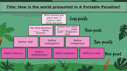 A Portable Paradise - Roger Robinson