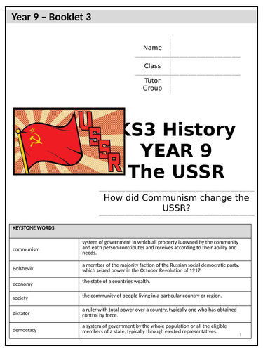 Soviet Union Booklet