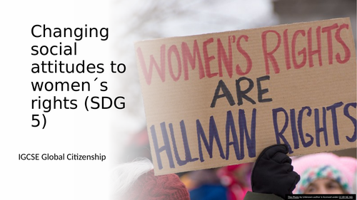 Global culture: Women´s rights IGCSE