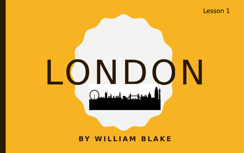 William Blake London | Teaching Resources