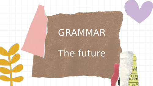 The future tenses in English