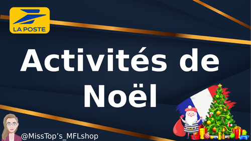 French - Christmas activities