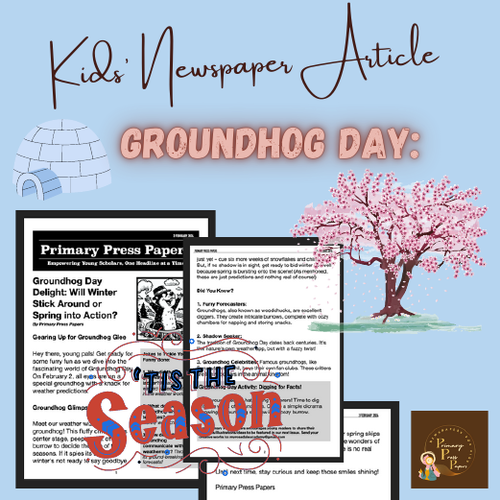 Groundhog Day: Fun Reading & Creative Activity for Kids to LEARN and Enjoy