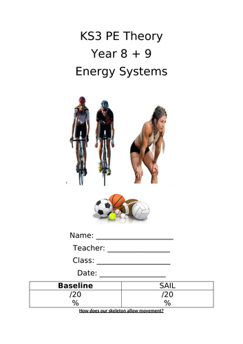 KS3 Theory - Energy Systems