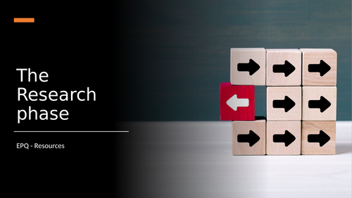 EPQ The research phase Taught Skill