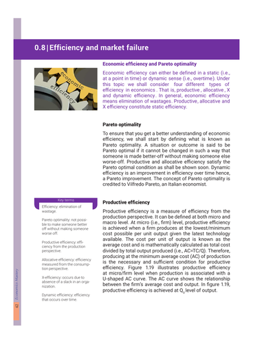 Efficiency and Market Failure: A level economics for Cambridge International