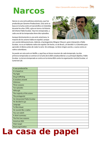 Spanish Vocabulary - Free time