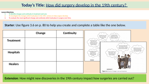 L4: 18th & 19th century surgery (MTT Edexcel GCSE)