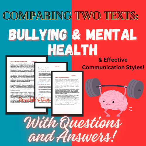 Compare Narratives: Exploring Bullying, Mental Health, and Effective Communication Styles