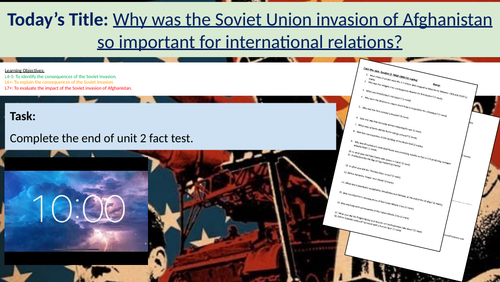 L3: Consequences of the Soviet invasion of Afghanistan (GCSE History Edexcel Cold War)